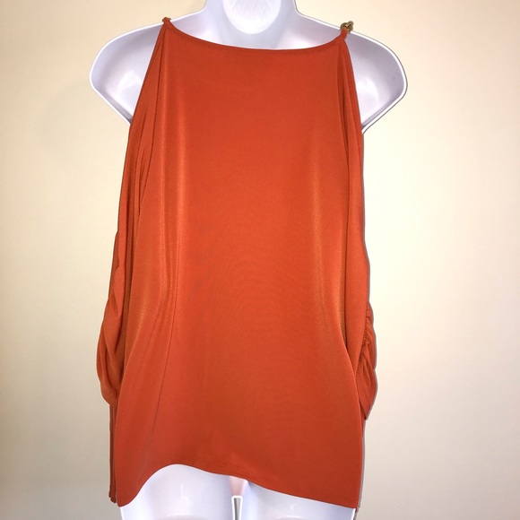 *LIKE NEW MICHAEL KORS Cold Shoulder Top - Picture 5 of 8